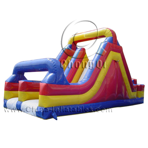 big inflatable slide
